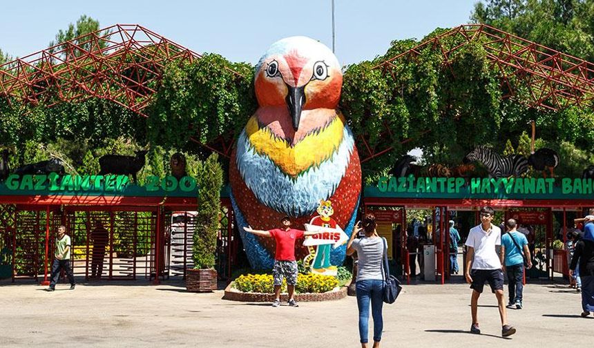 Gaziantep Doğal Yaşam Parkı, bayramda ziyaretçi akınına uğradı!