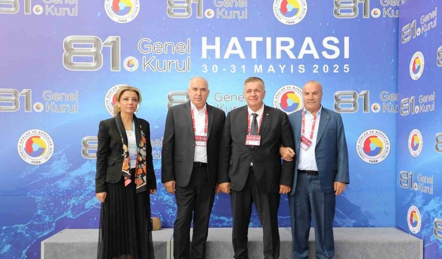 GTB Heyeti, TOBB 81. Genel Kurulu’na katıldı