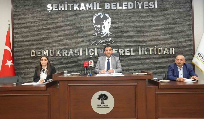 Şehitkamil Belediyesi Haziran ayı meclis toplantısı tamamlandı