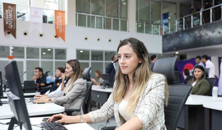 Türkiye’nin ilk yapay zeka destekli çağrı merkezi Gaziantep’te