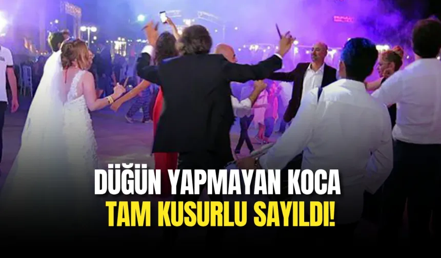 Yargıtay’dan Emsal Karar: Yargıtay, Nikahtan Sonra Düğün Yapmayan Kocayı Kusurlu Buldu