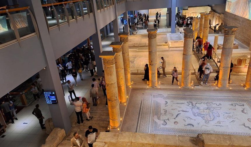 Gaziantep Zeugma Mozaik Müzesi rekor kırdı! 616 bin ziyaretçi...