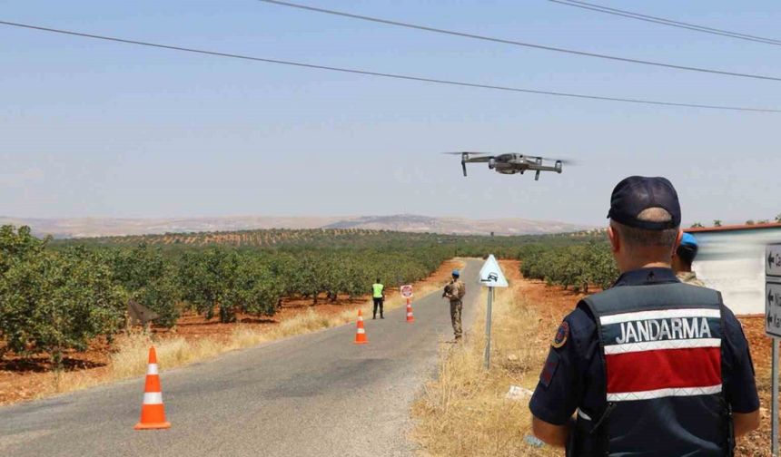 Gaziantep’te jandarma ekipleri ’yeşil altın’ için nöbette