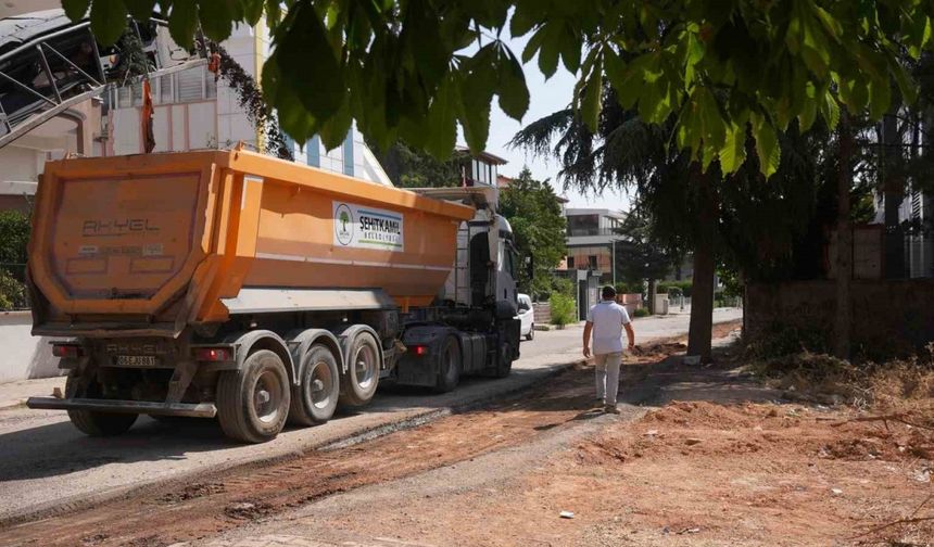 Gaziantep'te Pancarlı’da yollar yenileniyor