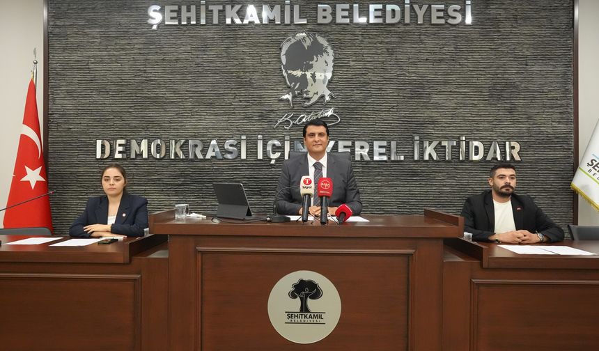 Şehitkamil Belediyesi Ağustos ayı meclis toplantısı yapıldı