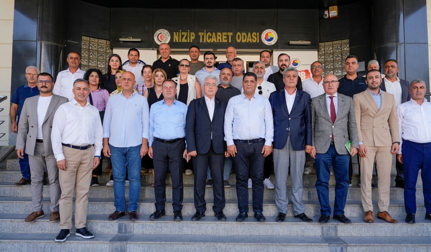 CHP heyetinden Nizip Ticaret Odası’na ziyaret