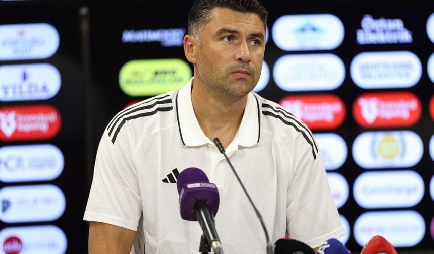 Burak Yılmaz: "Galibiyet için oyuncularıma çok teşekkür ederim"