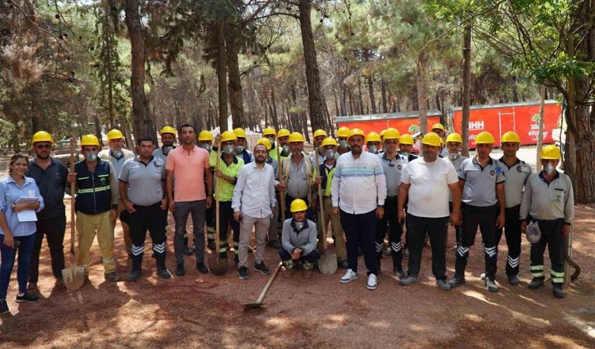 Gaziantep'te Dülük Tabiat Parkı’nda orman yangını tatbikatı