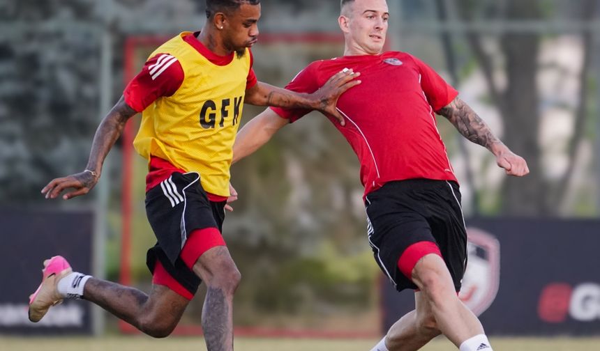 Gaziantep FK, Galatasaray maçı hazırlıklarını sürdürdü
