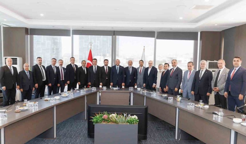 Gaziantep MÜSİAD’dan genel merkeze ziyaret