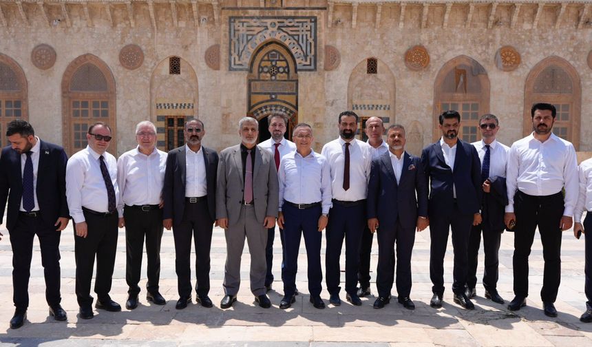 Gaziantep OSB Başkan Vekili Erturhan: “Her zaman Suriyeli kardeşlerimizin yanındayız”