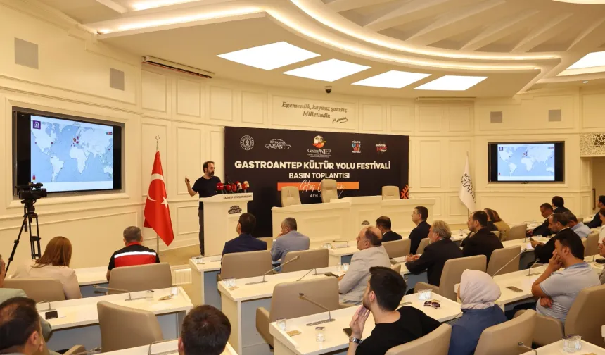 GastroANTEP Kültür Yolu Festivali için geri sayım başladı