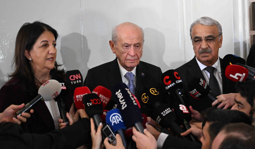 MHP Lideri Bahçeli, DEM Parti heyetini kabul etti