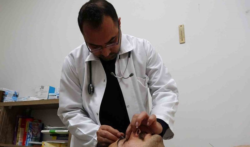 Gaziantep'te Akupunktur tedavisiyle sağlıklarına kavuştular