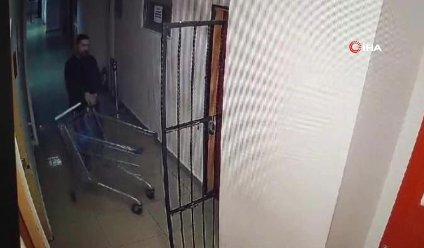 Adliyedeki emanet deposu soygununun görüntüleri ortaya çıktı