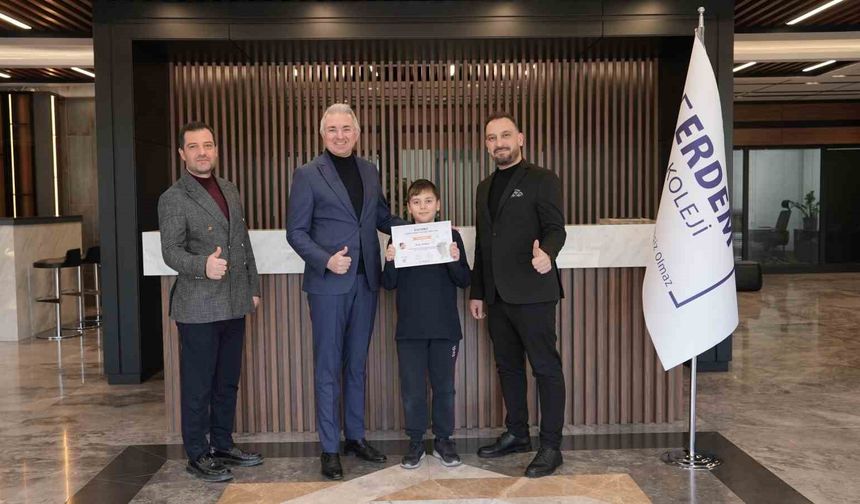 Erdem Koleji öğrencisinden uluslararası arenada üst düzey başarı