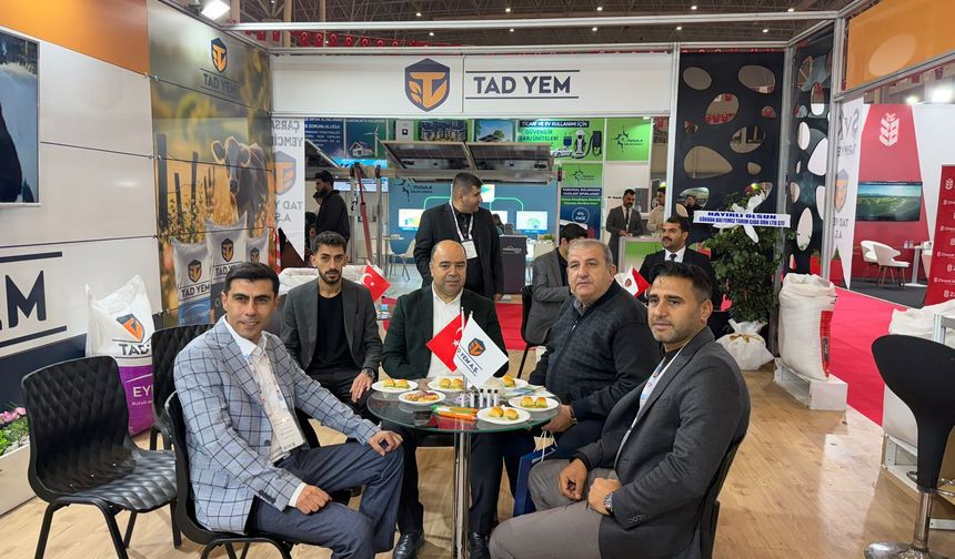 TAD Yem A.Ş., Şanlıurfa Gıda Tarım ve Hayvancılık Fuarı’nda yoğun ilgi gördü