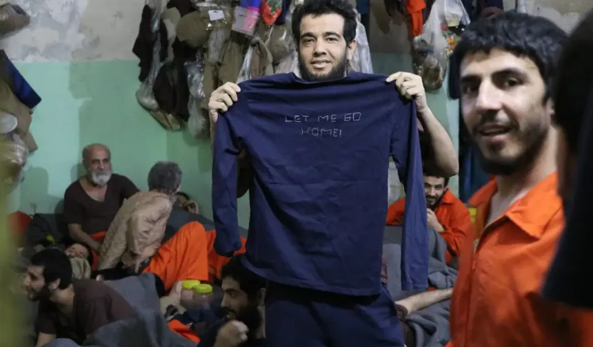 Suriye'de hapiste bulunan terör örgütü DEAŞ üyeleri terör örgütü SDG tarafından serbest bırakıldı