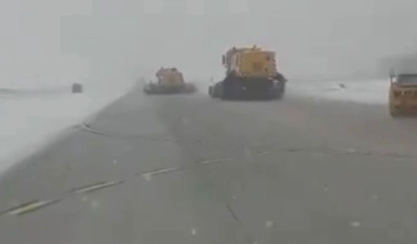 Gaziantep Havalimanı uçuşlara kapatıldı!