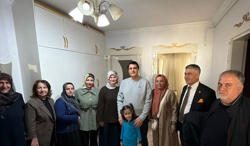 Başkan Yılmaz’dan Ramazan ziyaretleri