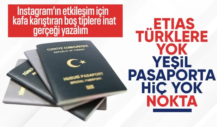 Avrupa'dan 'yeşil pasaport' yanıtı: ETIAS sistemi Türkleri etkilemeyecek