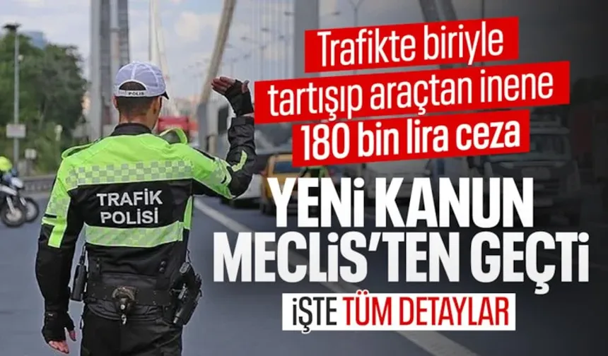 Meclis'ten geçti! Trafikte yeni dönem: Yüz binlerce liralık ceza...
