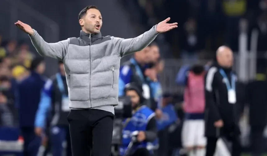 Domenico Tedesco: 'Bu gece yazık oldu. Bu maçı kazanamamak çok üzücü'