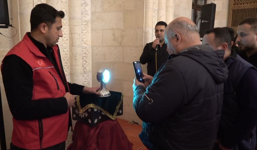 Gaziantep'te Sakal-ı Şerif'e yoğun ilgi