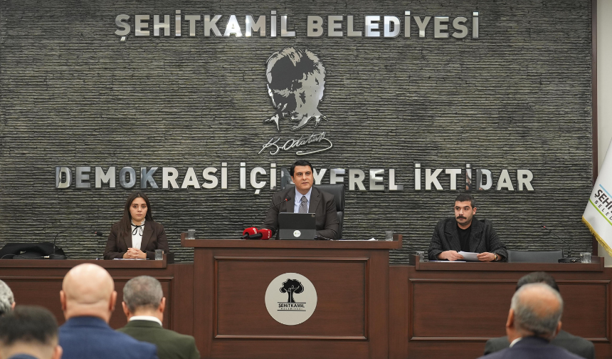 Şehitkamil Belediye Meclis Toplantısı yapıldı