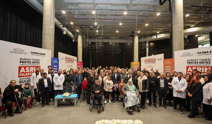 Asrın felaketinde güçlenen hayatlar Gaziantep'te buluştu