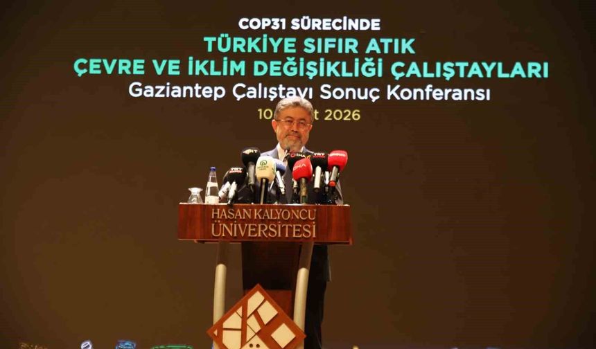 Bakan Yumaklı: 'Küresel ölçekte her yıl yaklaşık 2,3 milyar ton gıda israf ediliyor'