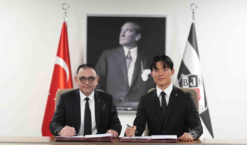 Beşiktaş, Hyeongyu Oh ile 3,5 yıllık sözleşme imzaladı