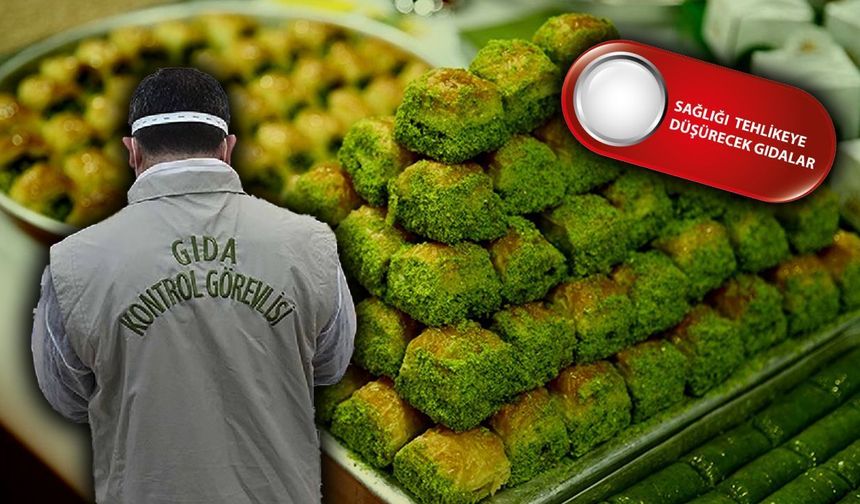 Bakanlık ifşa etti! Gaziantep firmaları listede! Baklavada akıl almaz hile…