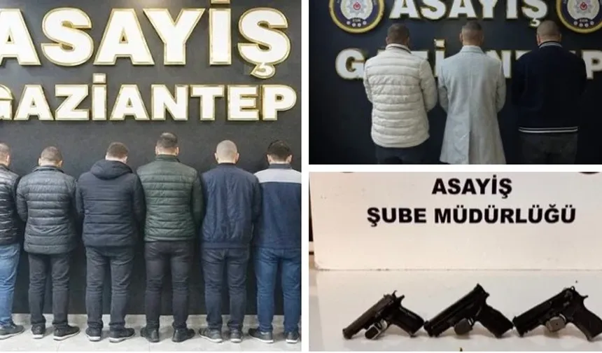 Gaziantep'te silahlı kavgaya ilişkin 10 şüpheli tutuklandı