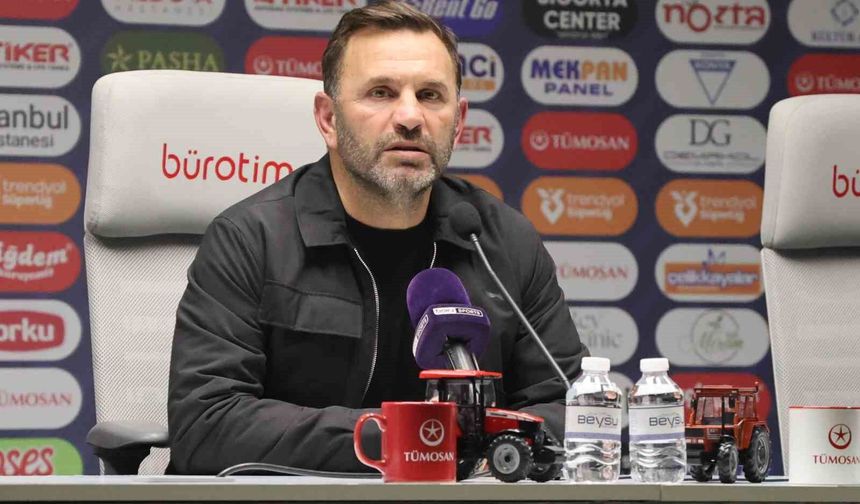 Okan Buruk: 'Günün sonunda buradan çok önemli bir 3 puanla dönüyoruz'