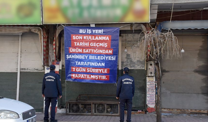 Şahinbey Belediyesi zabıta ekipleri denetimlerini sürdürüyor