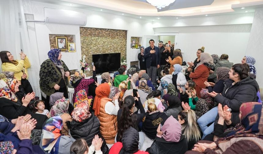 Başkan Yılmaz’a miting gibi karşılama