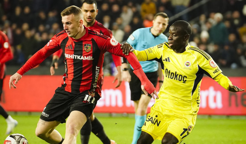 Gaziantep FK kupaya veda etti! 0-4