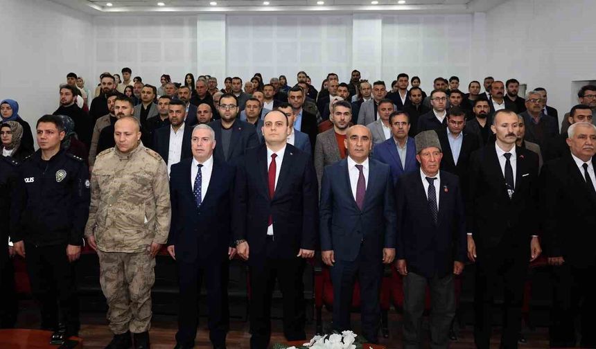 Araban'da Şehitleri Anma ve Çanakkale Deniz Zaferi'nin yıl dönümü kutlandı