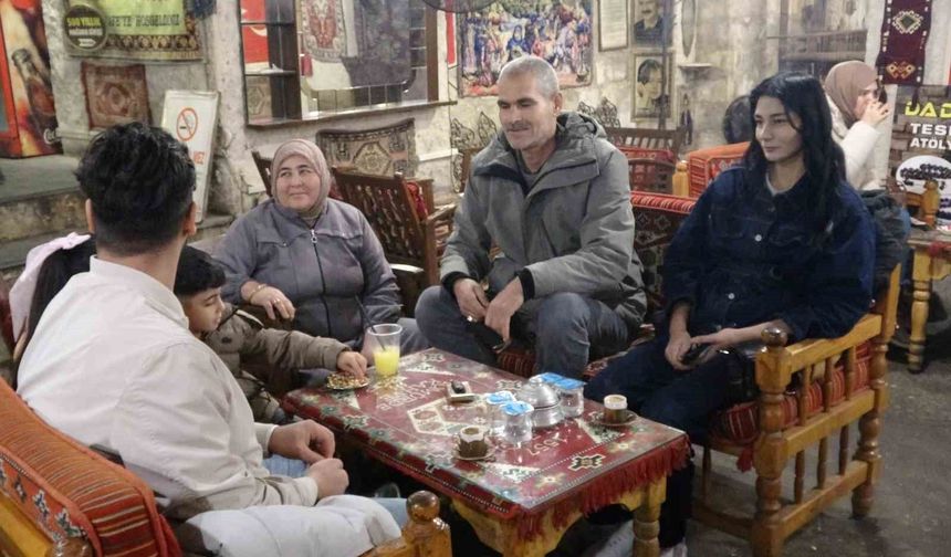 Gaziantep'te 500 yıllık mağarayı gören hayran kalıyor