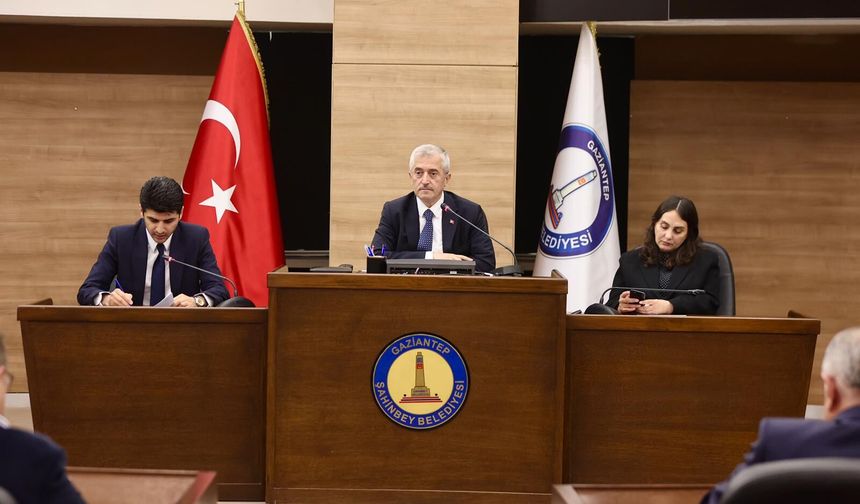 Şahinbey Belediyesi Mart ayı meclis toplantısı yapıldı