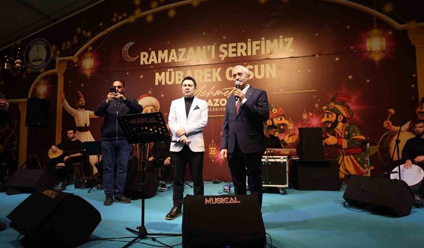 Şahinbey Belediyesi ramazan etkinlikleriyle gönülleri ısıtıyor