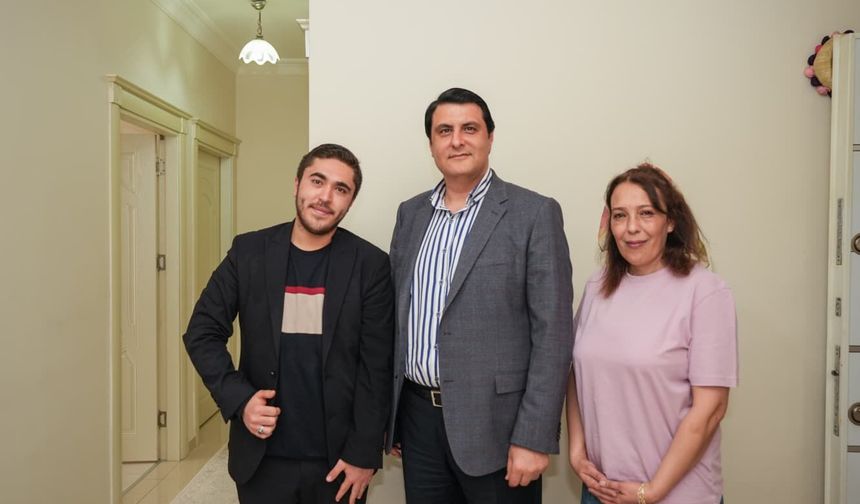 Başkan Yılmaz’dan Efe’ye anlamlı ziyaret