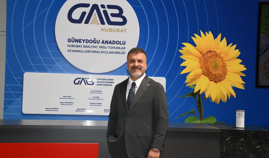 Güneydoğu Anadolu’nun 3 aylık hububat sektörü ihracatı 871,3 milyon dolar