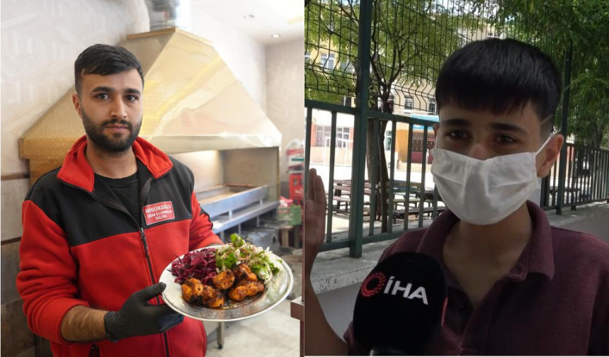 Gaziantep'te LGS çıkışı verdiği röportajla gündem olmuştu: Yıllar sonra kebap ustası olarak ortaya çıktı