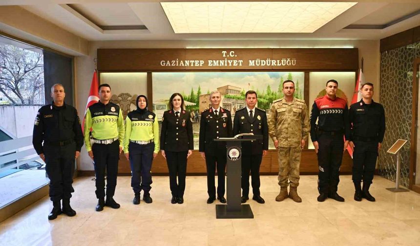 Jandarmadan emniyete anlamlı ziyaret