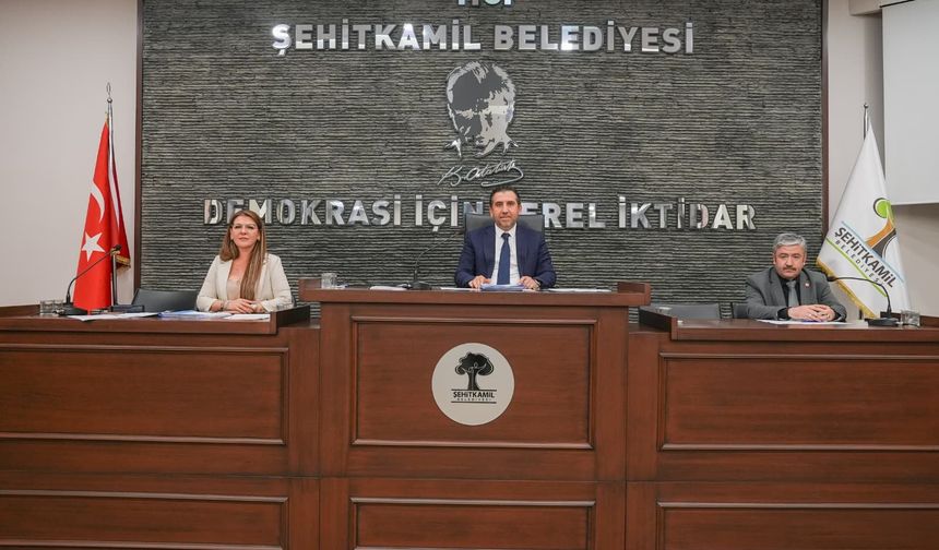 Şehitkamil Belediyesi Mayıs ayı meclis toplantısı tamamlandı