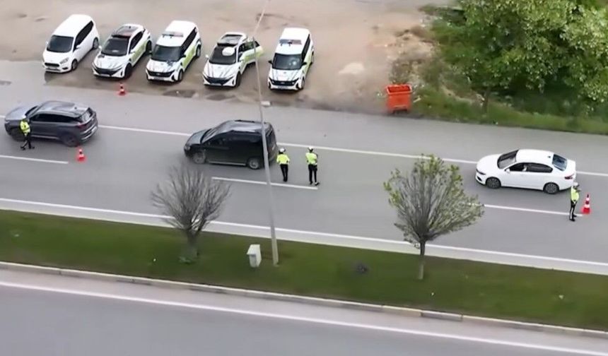 Gaziantep'te polis ekiplerinden bayram tatilinde yoğun denetim ve uygulama