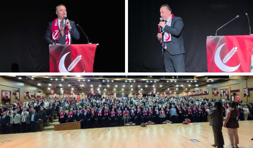 Yeniden Refah Partisi Şehitkamil 4. Olağan İlçe Kongresi yoğun katılımla gerçekleştirildi