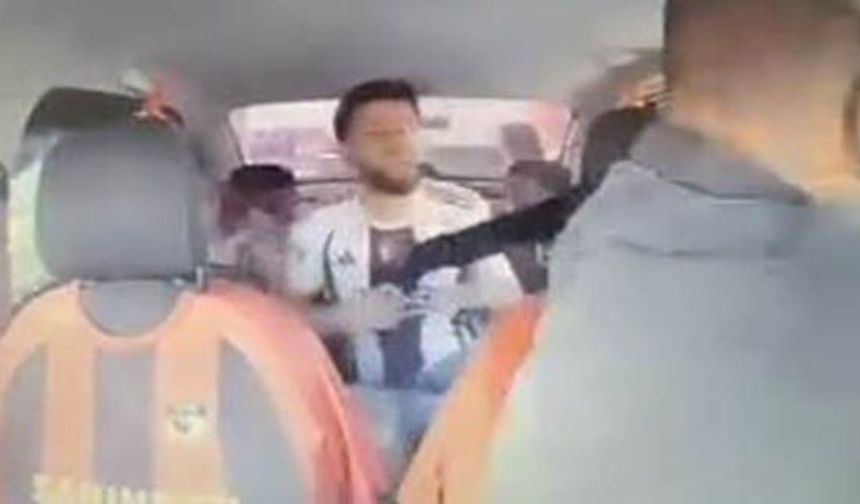 Gaziantep'te rehin alınmıştı! O taksicinin cesur müdahalesi kamerada...